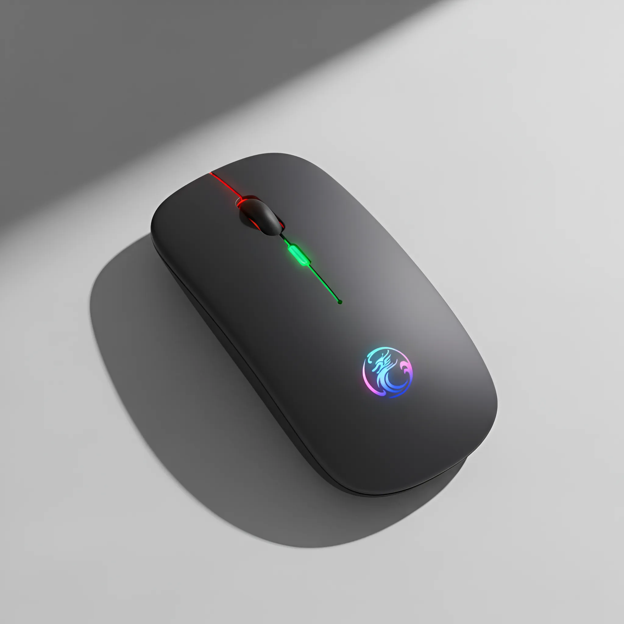  LED Light-Up Logo Wireless Mouse