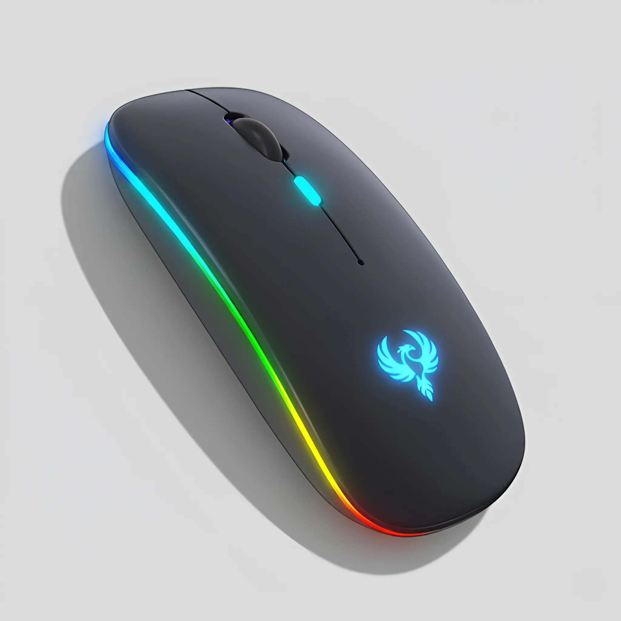  LED Light-Up Logo Wireless Mouse