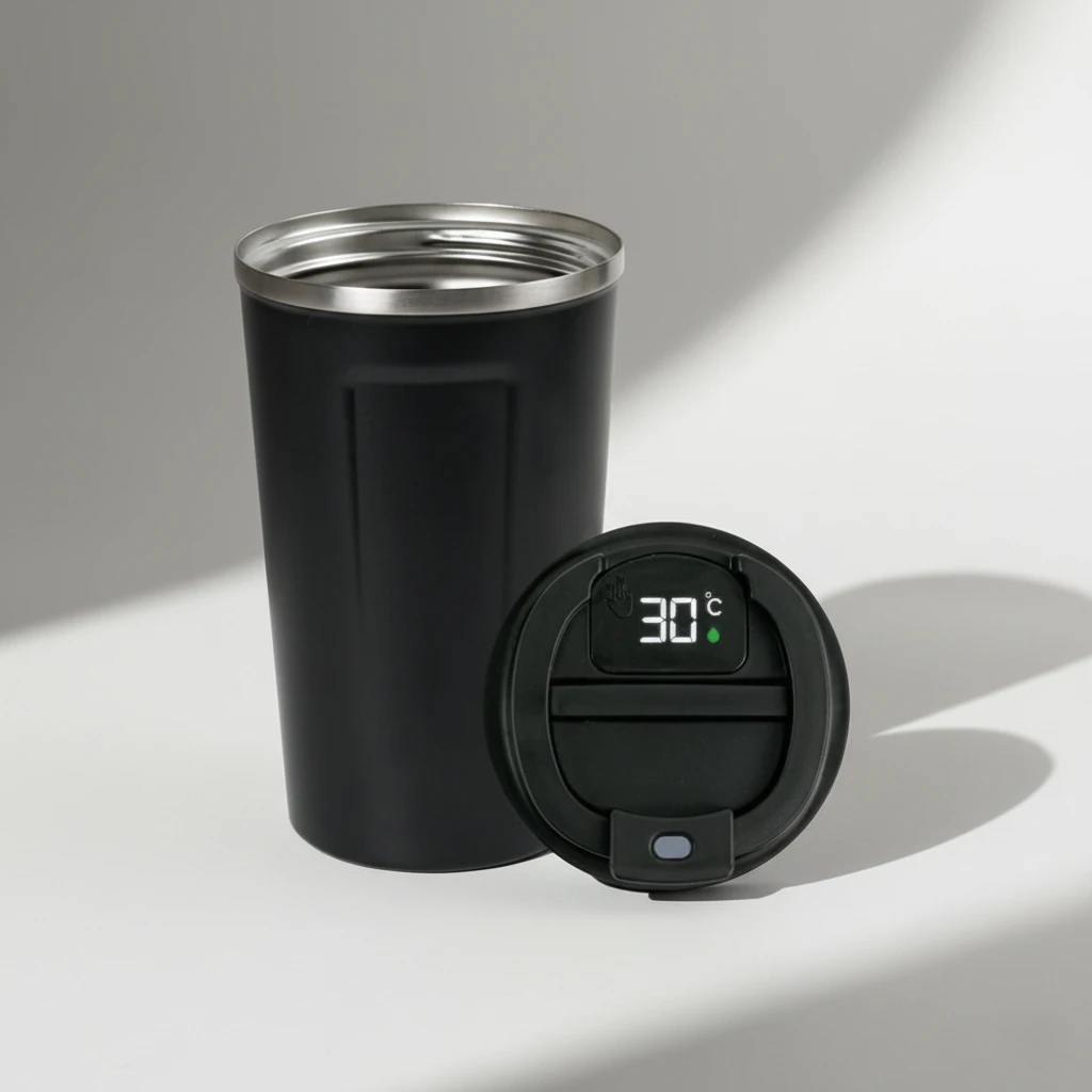 Stainless Steel Tumbler With Digital Temperature
