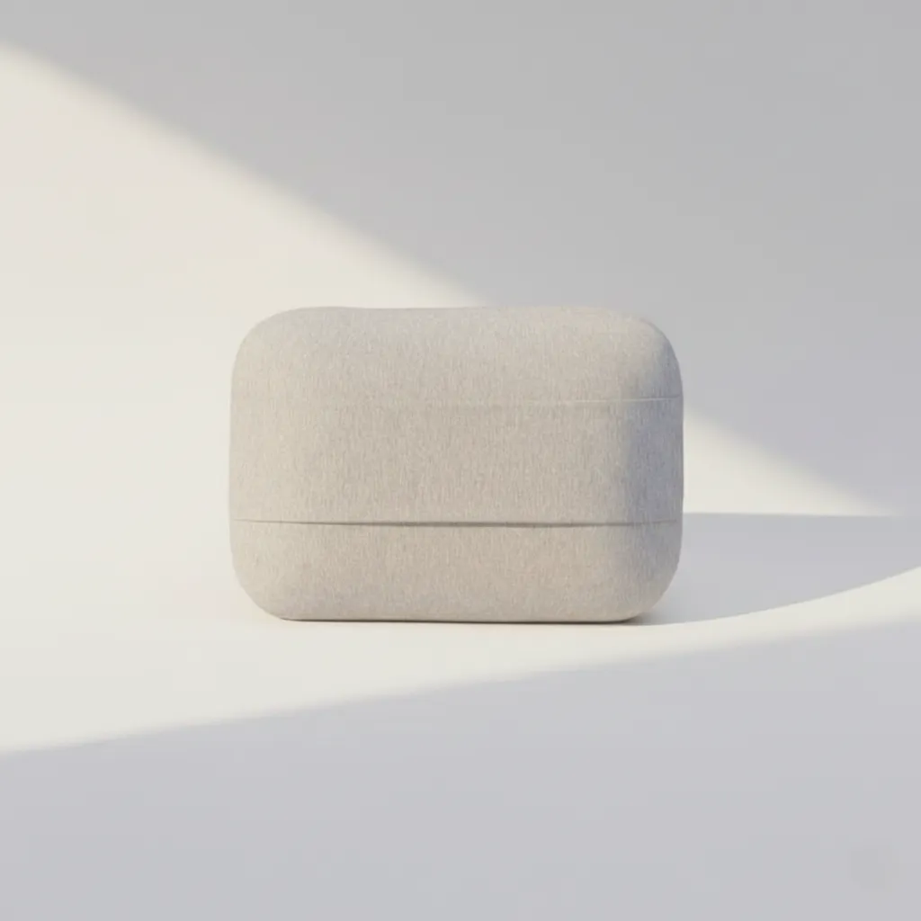 Memory foam travel pillow