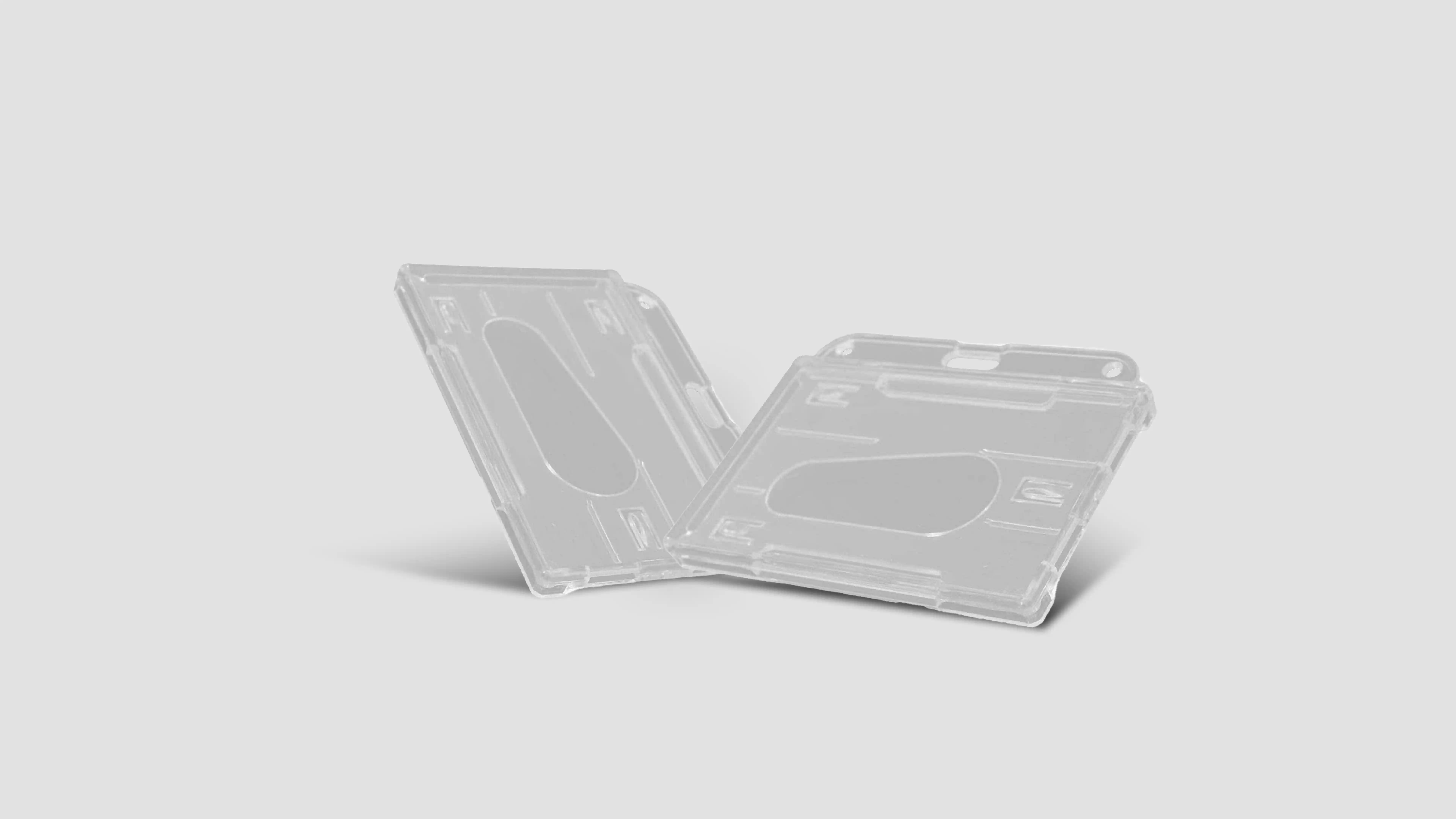 Plastic Card holder : Hard