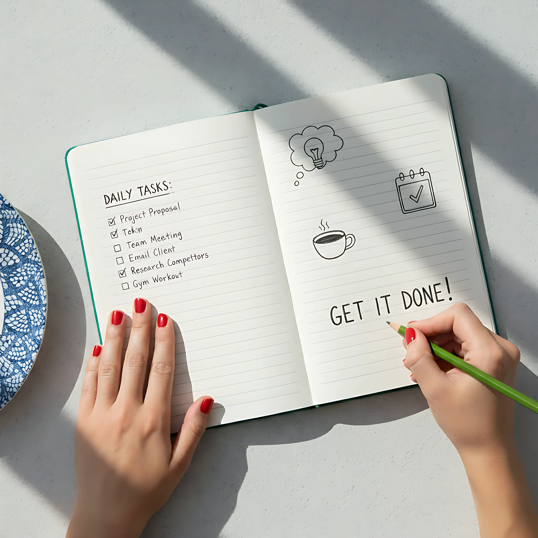 Promotional Eco Friendly A5 size notebook