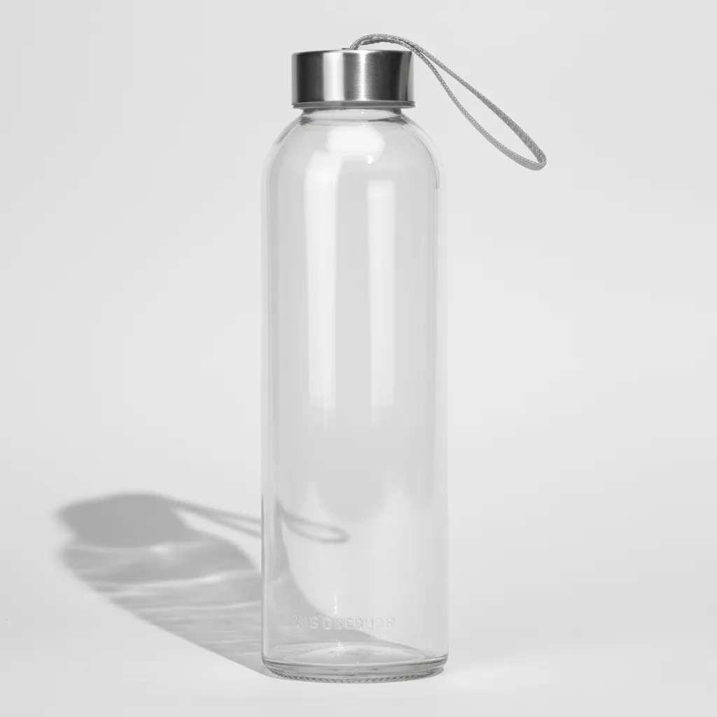 Promotional Glass bottle with sleeve