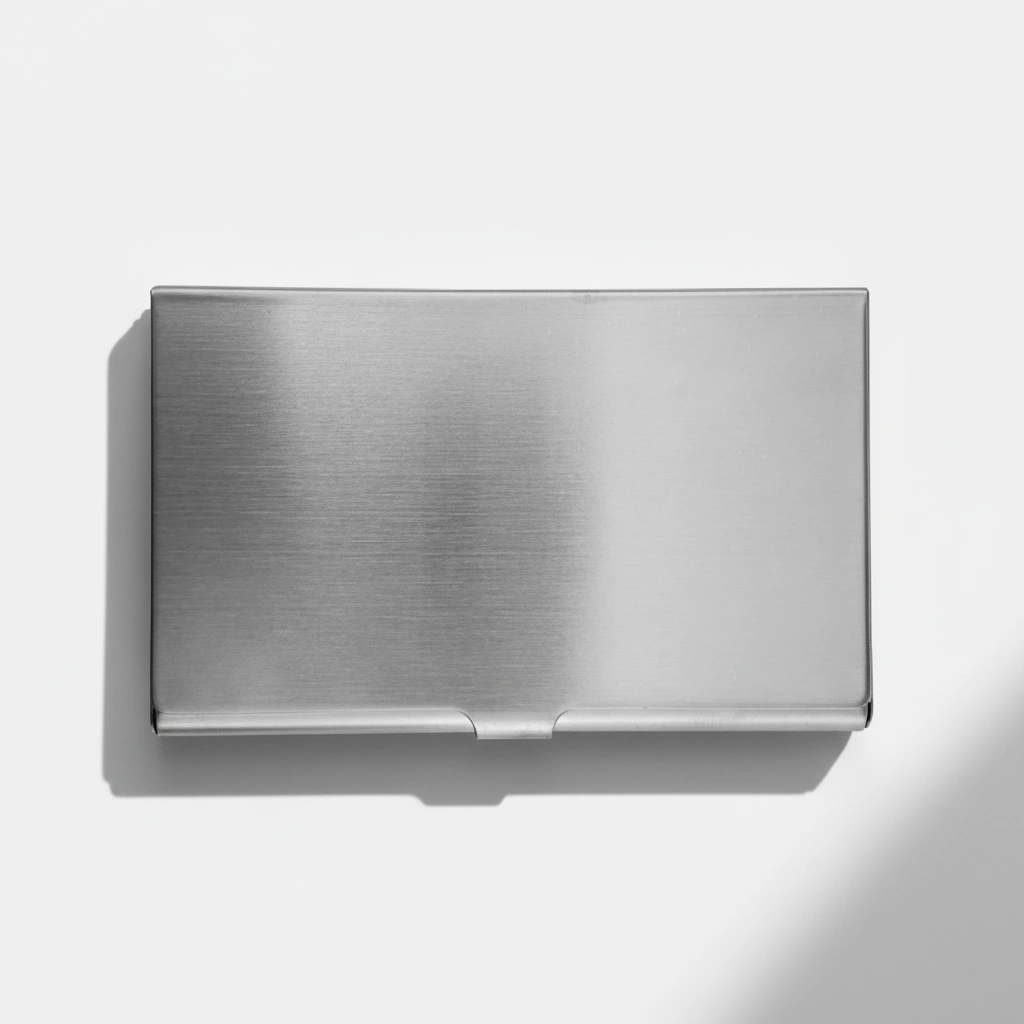 Steel Business Card Holder