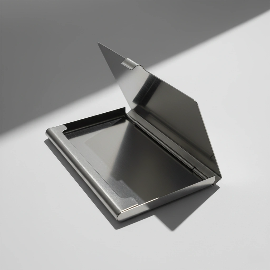 Steel Business Card Holder