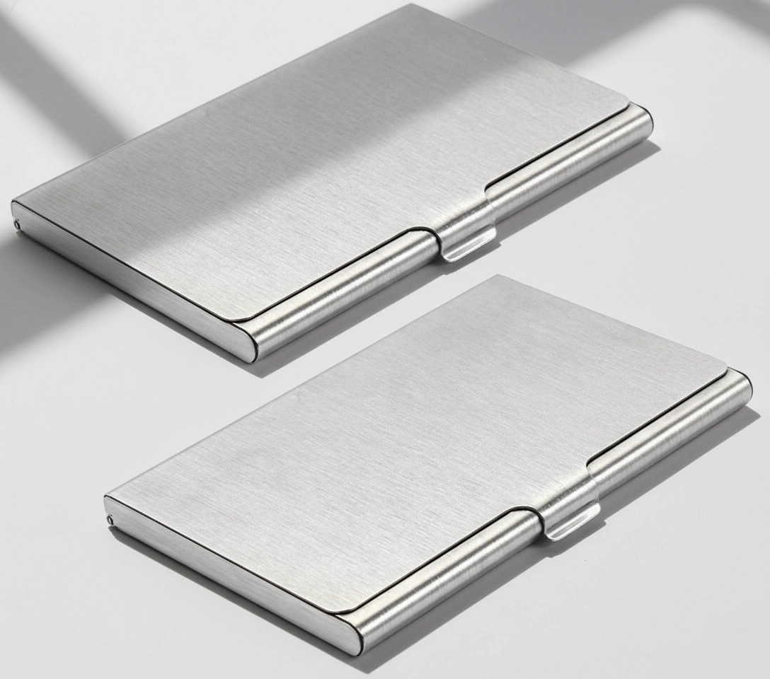 Steel Business Card Holder