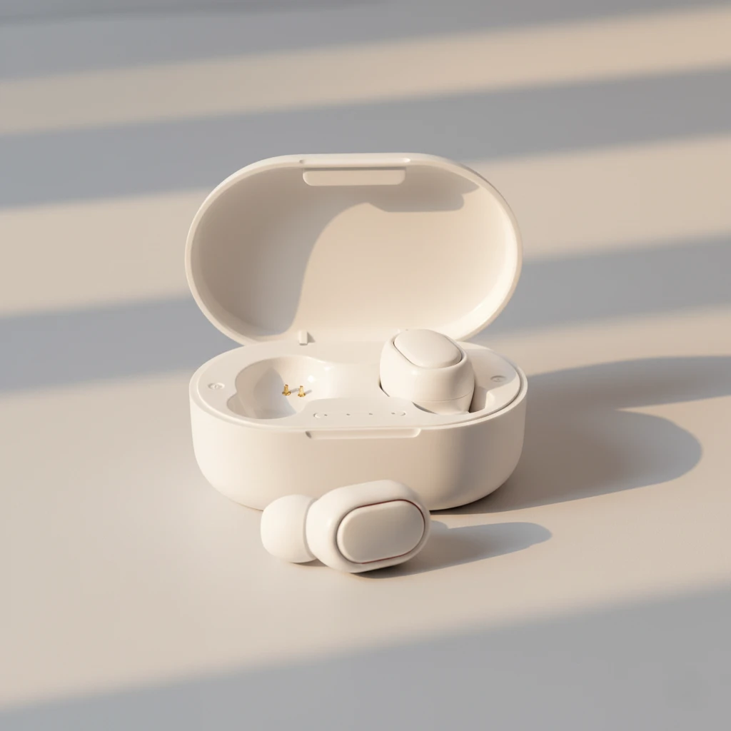 Recycled Plastic wireless earbuds
