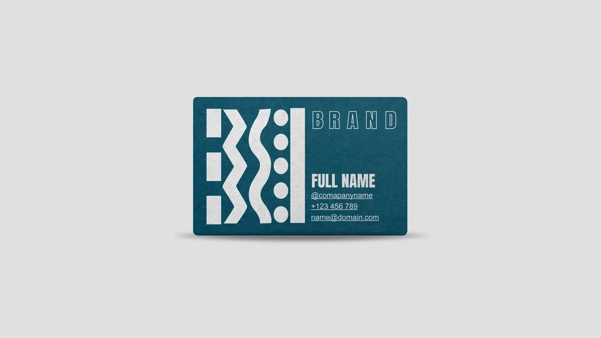 Recycle Paper Business Card : Digital print