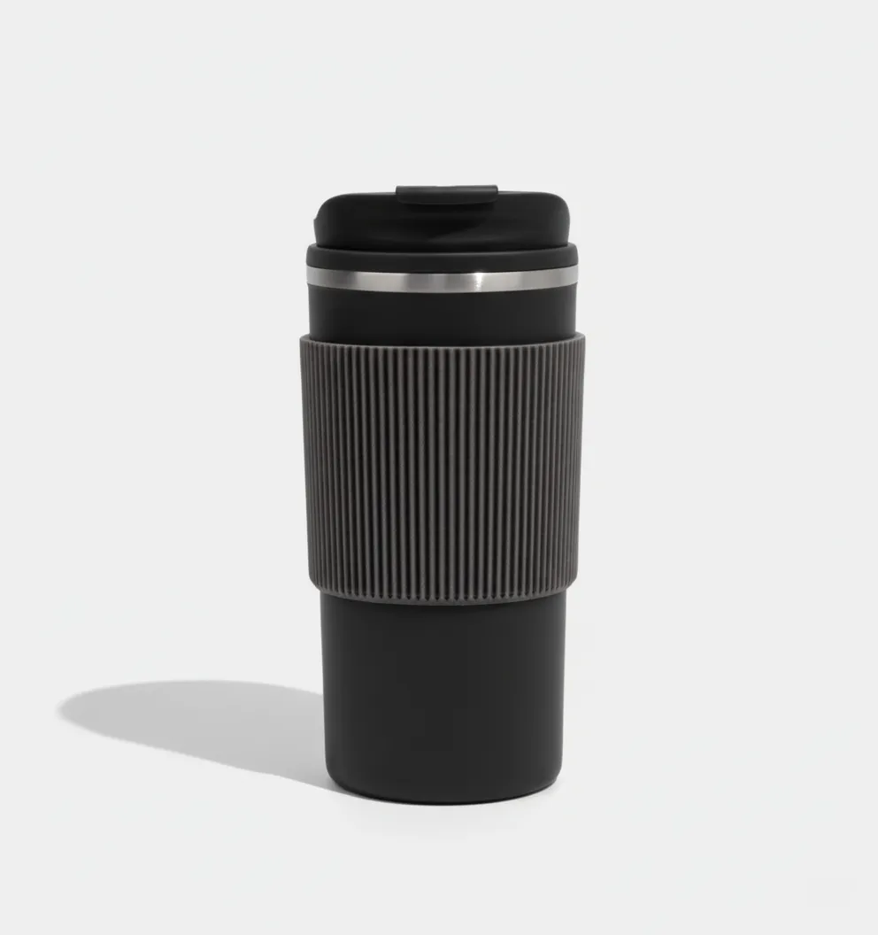 Tumbler with Silicon Grip
