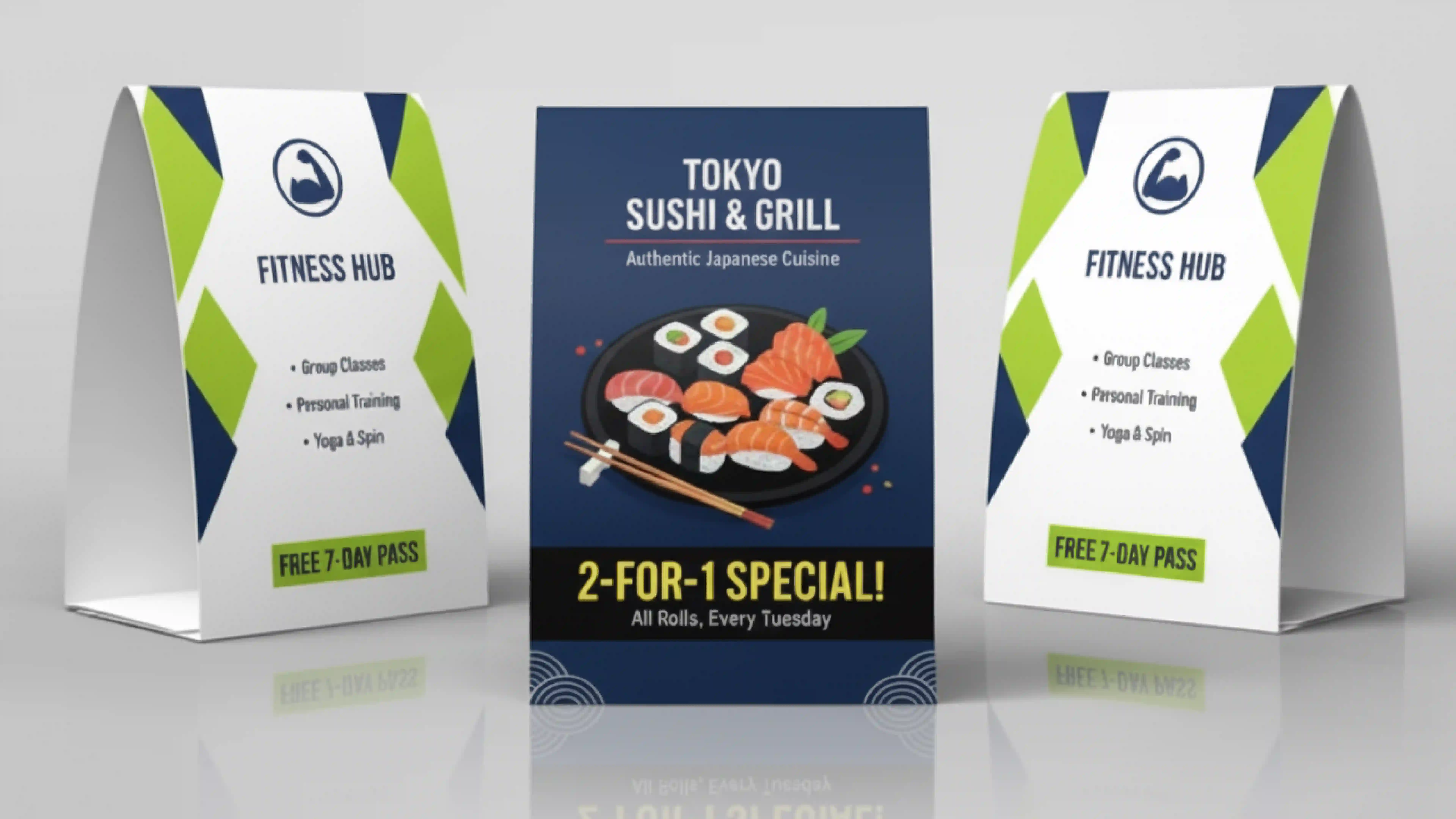 Table Tent : Digital Print