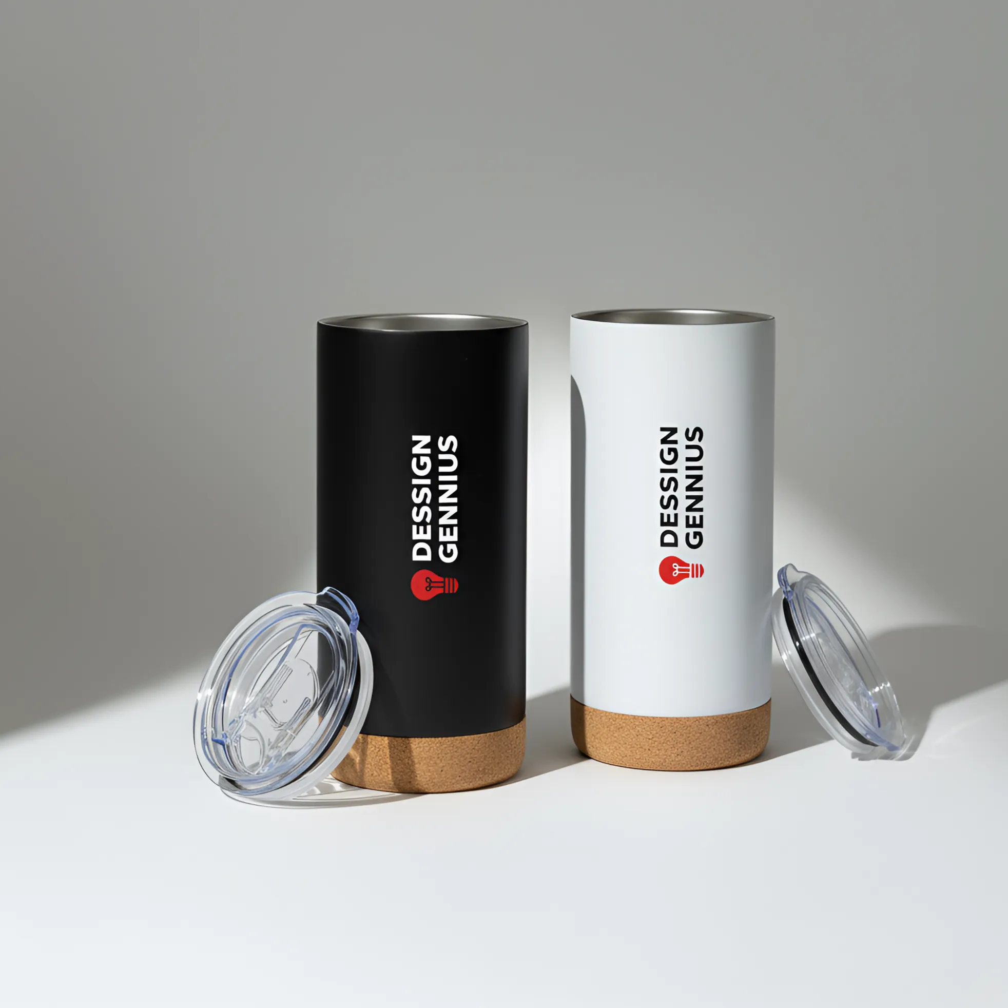 Travel Tumbler with Cork Base