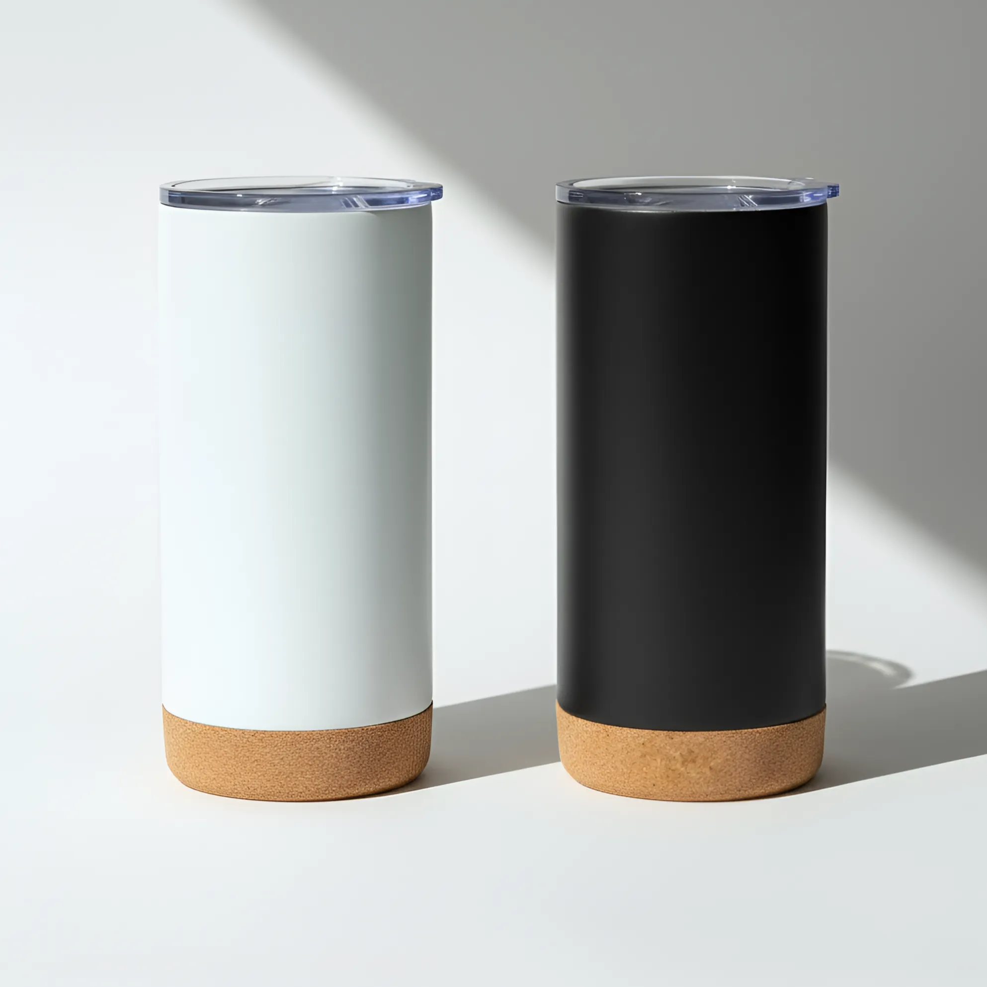 Travel Tumbler with Cork Base