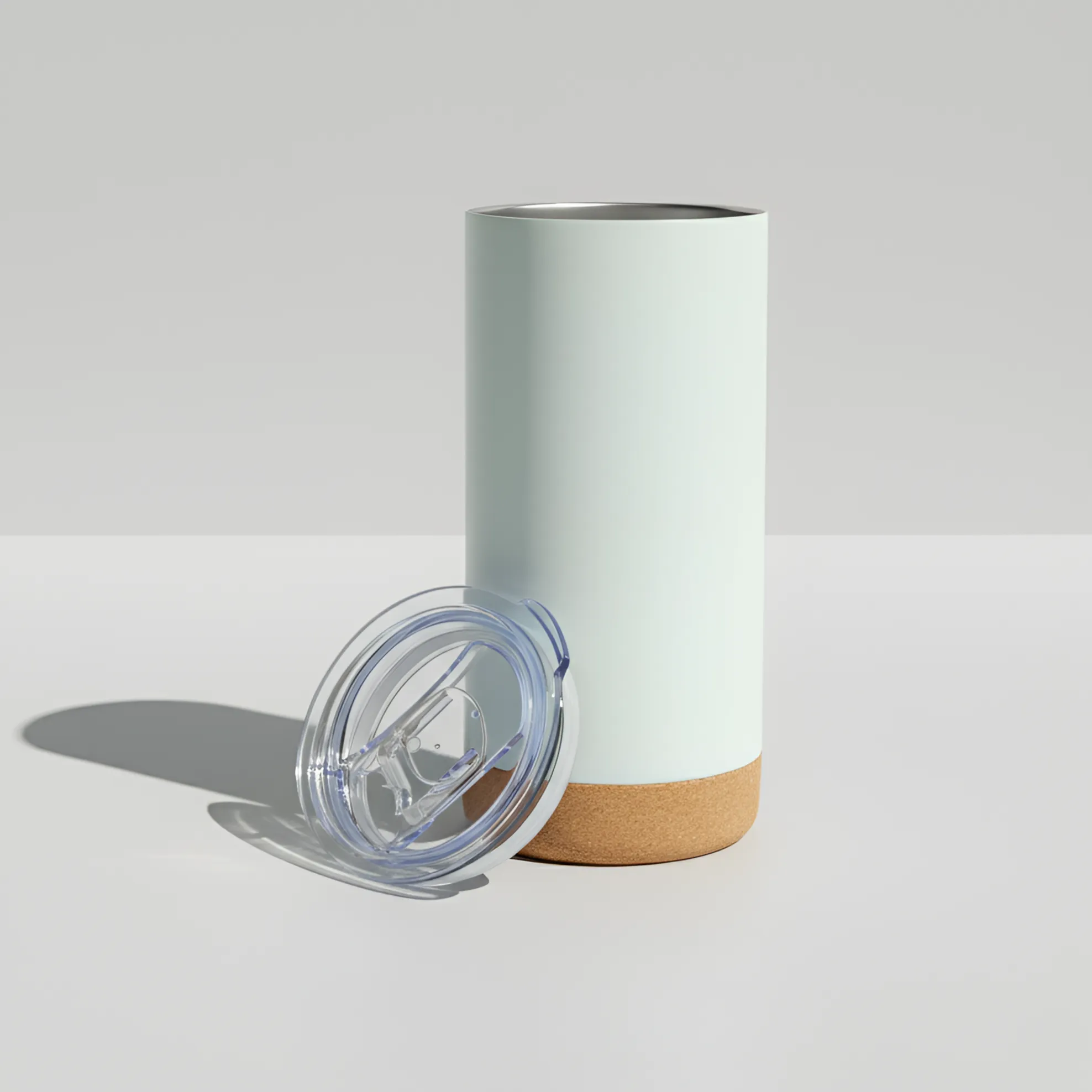 Travel Tumbler with Cork Base