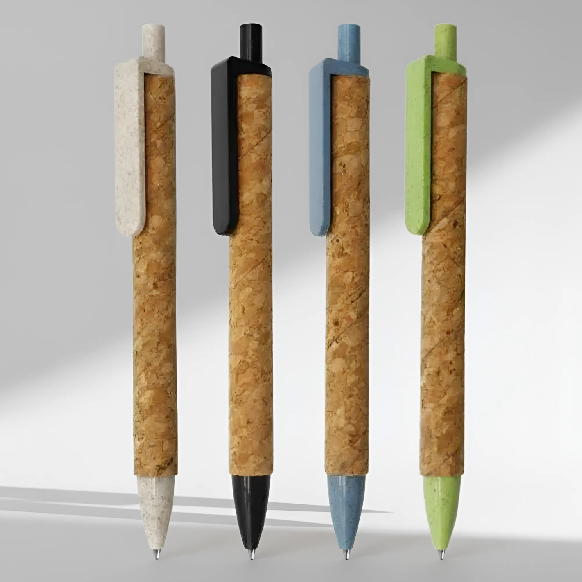 Wheat Straw and Cork Pens