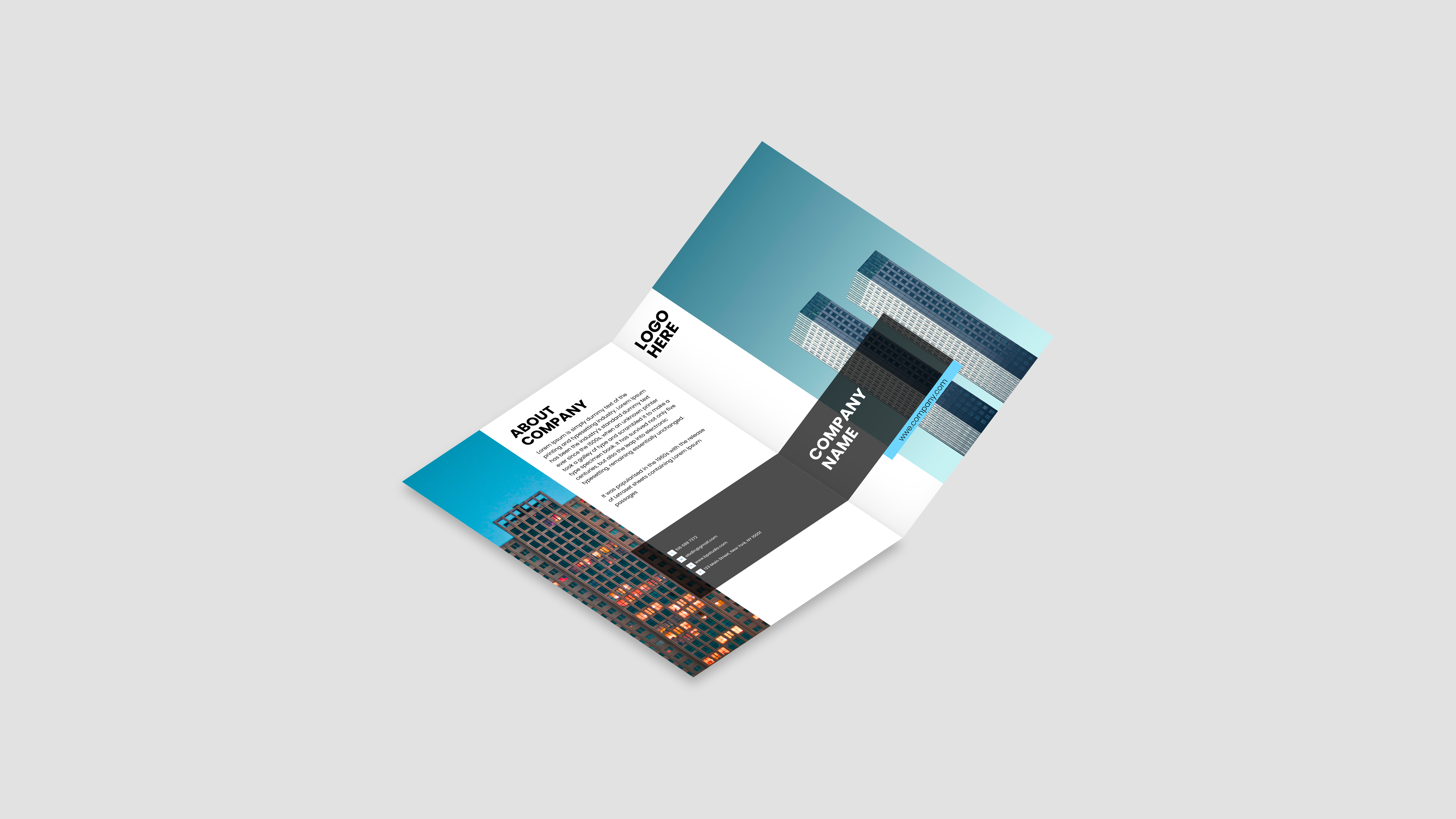 Bi Fold Brochure : Digital Print