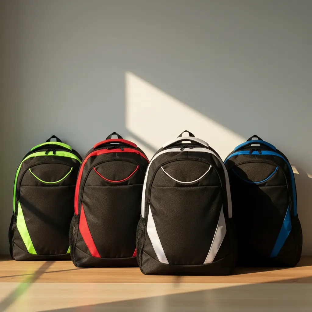 Two Tone Polyster Backpack