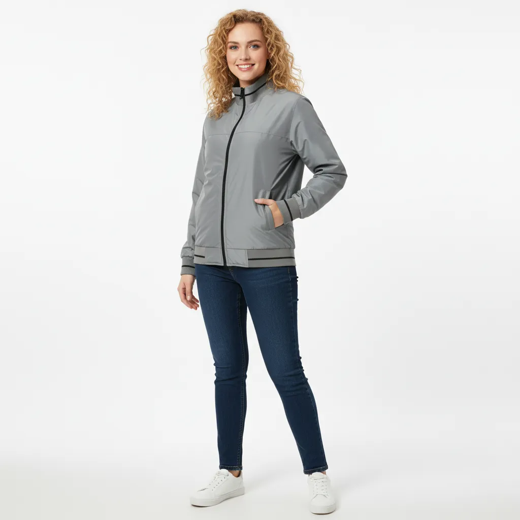 Women Reversible Bomber Jacket