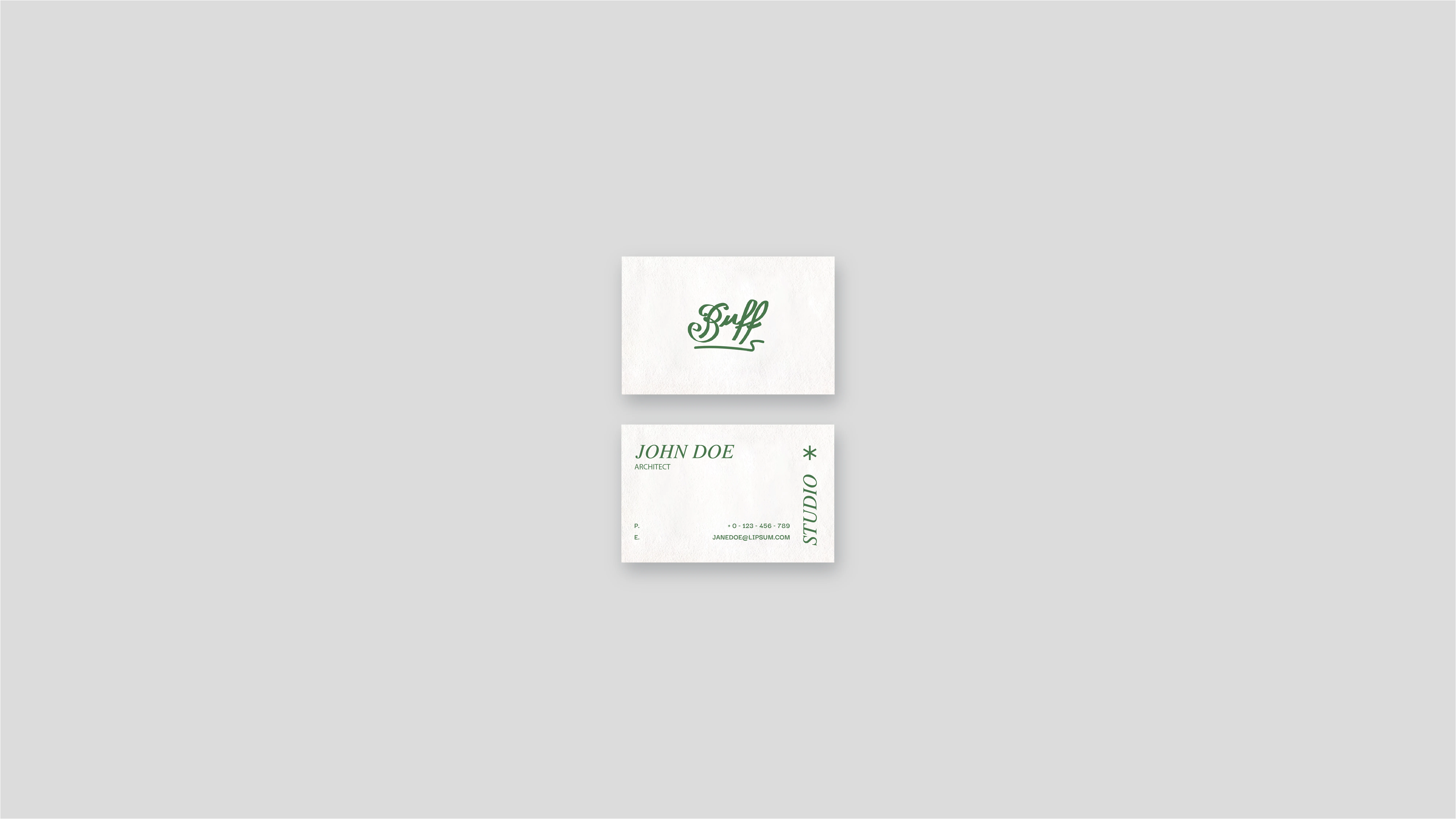 Concord Paper Business Card : Digital Print